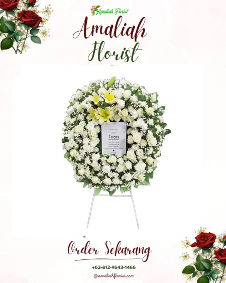 Krans Bunga Duka Sri Basuki